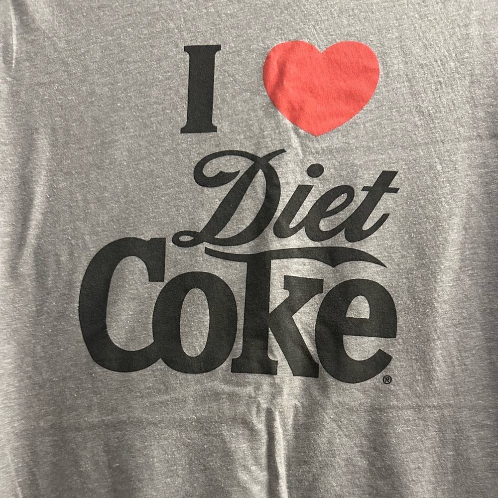 Coca Cola Women’s Gray and Red T-Shirt- Size S - Picture 4 of 7